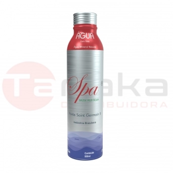 ÁGUA MINERAL SPA GRF ALU 500 ML C/ GAS C/ 6 UNDS