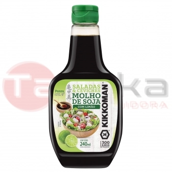 MOLHO DE SOJA COM LIMAO KIKKOMAN 240ML