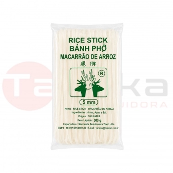 MACARRÃO DE ARROZ RICE STICK 5MM 300G