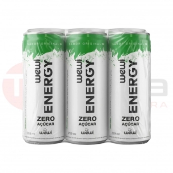 WEWI ENERGY SEM ACUCARES ORIGINAL LATA 269ML