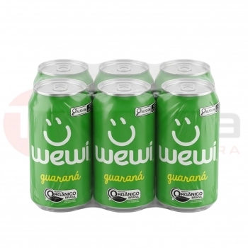 WEWI GUARANA ORGANICO LATA 350ML