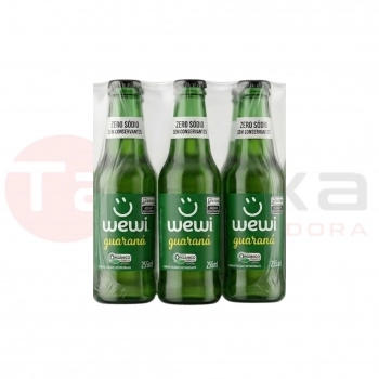 WEWI GUARANA ORGANICO GARRAFA 255ML