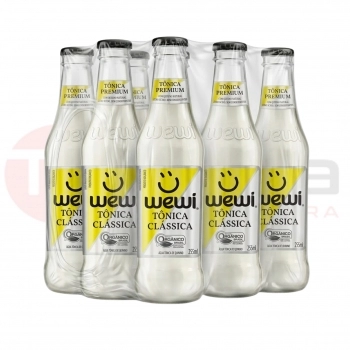 WEWI AGUA TONICA ORGANICA CLASSICA GARRAFA 255ML