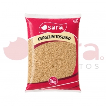GERGELIM BRANCO COM CASCA TOSTADO 1KG