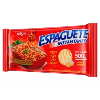 MACARRÃO ESPAGUETE NISSIN T5 500G