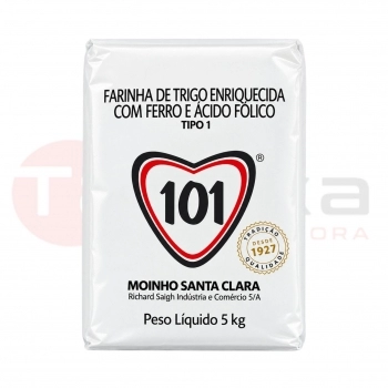 FARINHA DE TRIGO 101 STA.CLARA 5KG