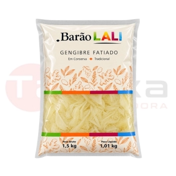 GENGIBRE EM CONSERVA BARAO LALI 1.001KG