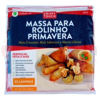 MASSA DE HARUMAKI CRISPY MASARU 375G 30FLS