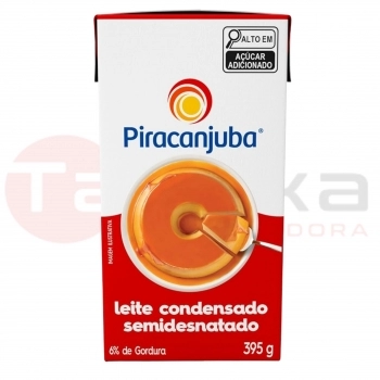 LEITE CONDENSADO PIRACANJUBA SEMI DESN 395G