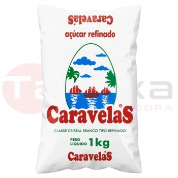 AÇÚCAR REFINADO CARAVELAS 1KG