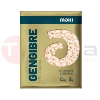 GENGIBRE FATIADO MAKI EM CONSERVA 1,04KG