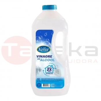 VINAGRE DE ALCOOL KOLLER 8% 2L (LIMPEZA)