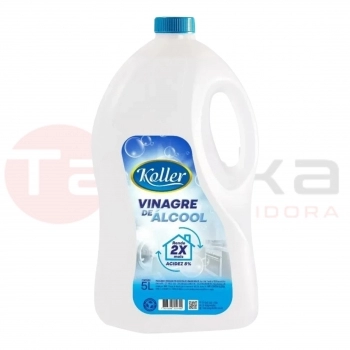 VINAGRE DE ALCOOL KOLLER 8% 5L (LIMPEZA)
