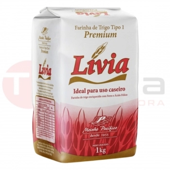 FARINHA TRIGO T1 LIVIA 1KG PAP