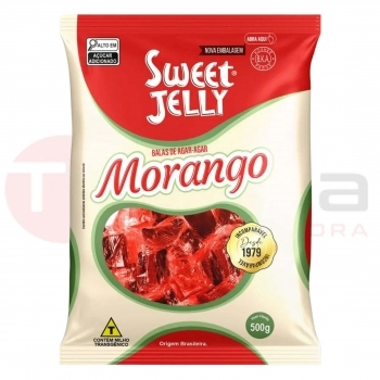 BALAS SWEET JELLY 500 GRS MORANGO