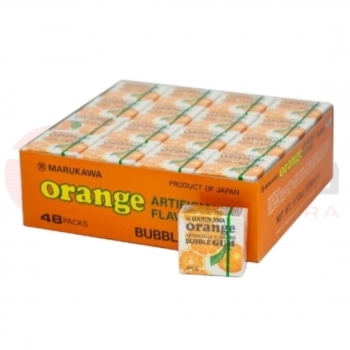 MARUKAWA ORANGE GUM 48X5,4G (CHICLETE)
