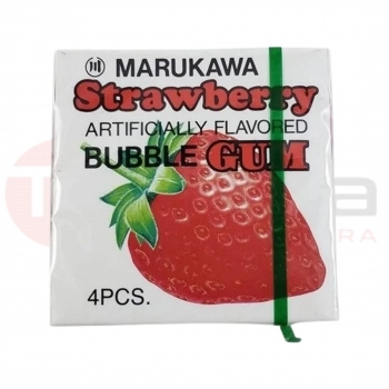 MARUKAWA STRAWBERRY GUM 48X5,4G (CHICLETE)