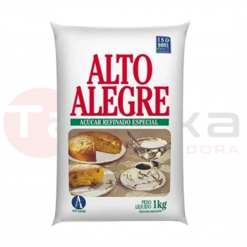 AÇUCAR REFINADO ALTO ALEGRE 1KG