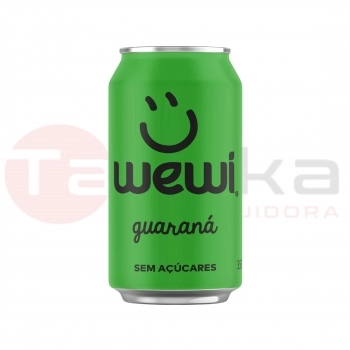 WEWI GUARANA NATURAL ZERO LATA 350ML