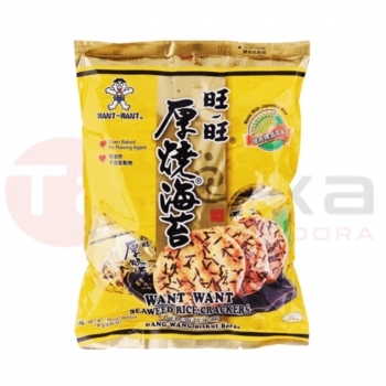 BISCOITO DE ARROZ WANT WANT 136G