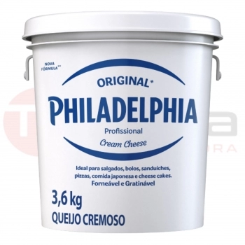 CREAM CHEESE PHILADELPHIA BALDE 3,6KG