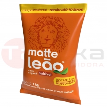 CHA SOLUVEL LEAO MATTE C/ PESSEGO 1KG