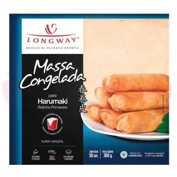 MASSA DE HARUMAKI LONG WAY 16X16 360G